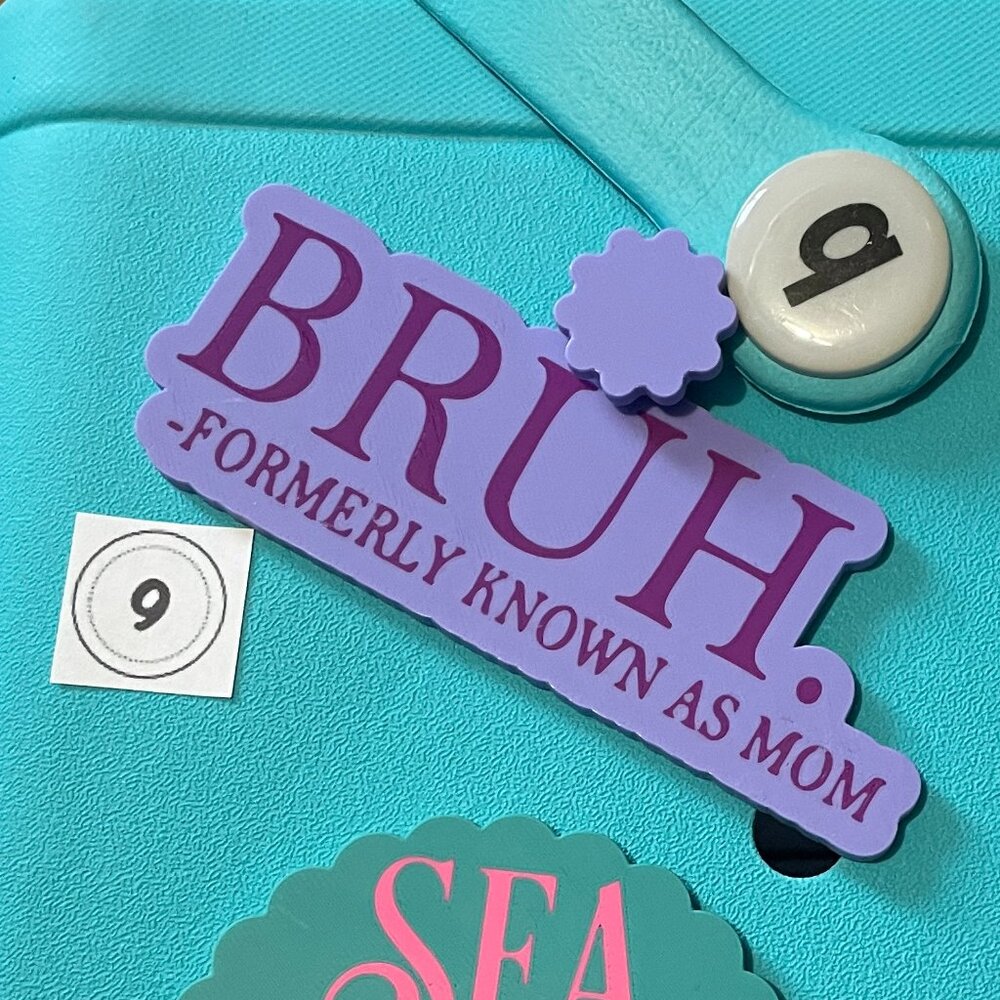SALE-3D Printed Bogg Charms-Unique Bogg Charms-Mom Bogg Charms - Picture 2 of 8